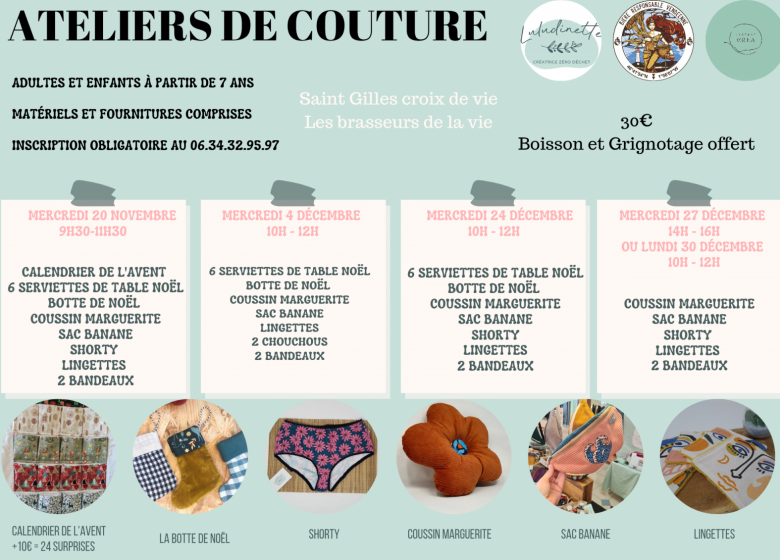 ATELIERS & ANIMATIONS PAR LES BRASSEURS DE LA VIE