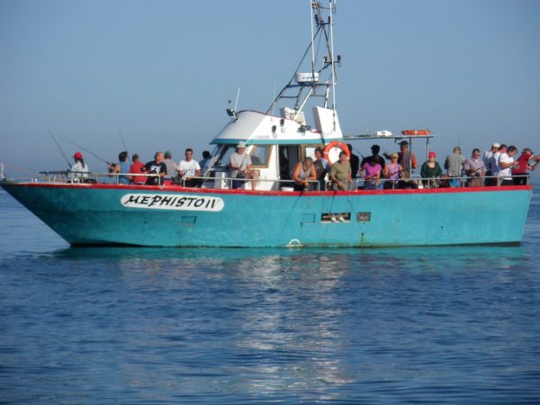 PECHE ET PROMENADE EN MER -MEPHISTO IV