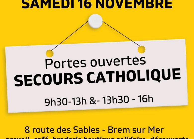 Portes ouvertes – Secours catholique