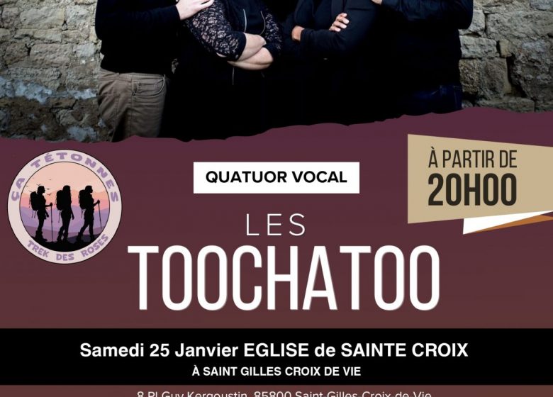 QUATUOR VOCAL „LES TOOCHATOO“ – ÉGLISE SAINTE CROIX