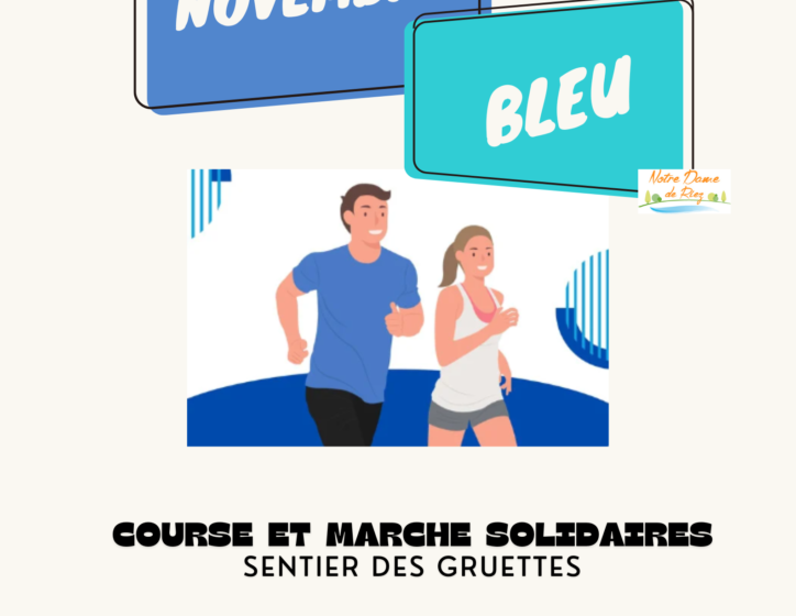 Course et marche solidaires – Novembre Bleu