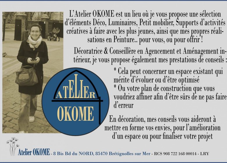 ATELIER OKOME – DÉCORATEUR D’INTÉRIEUR