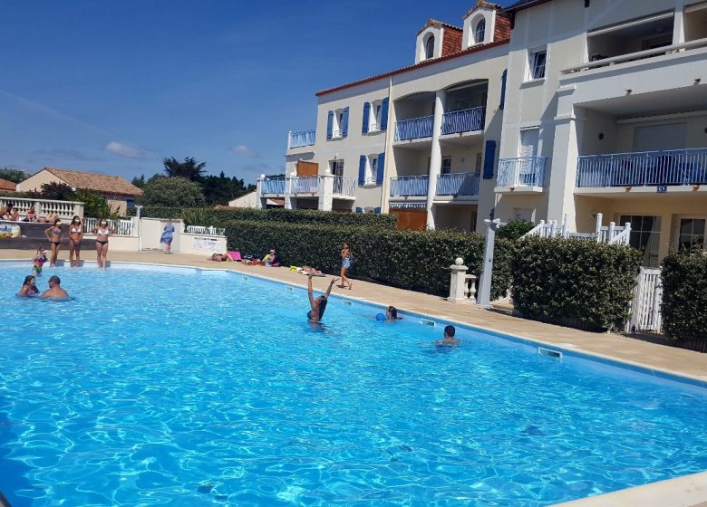 Appartement dans résidence avec piscine à Bretignolles sur Mer