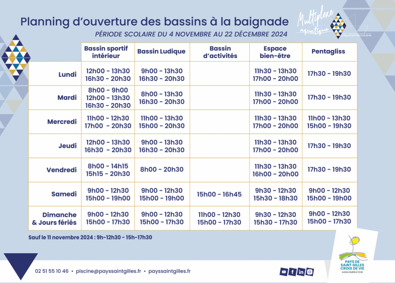 MULTIPLEXE AQUATIQUE DU PAYS DE SAINT GILLES