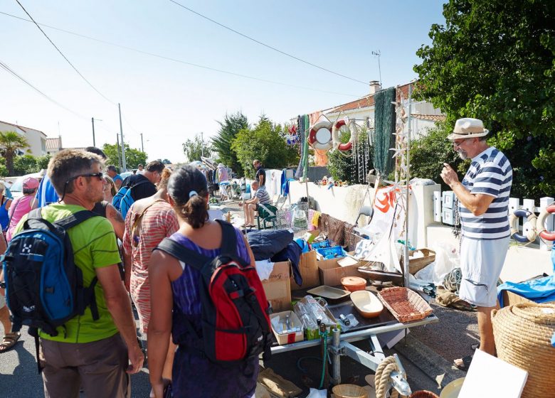 Vide greniers à Brétignolles sur Mer