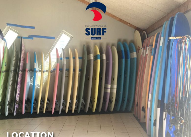LOCATION SURF – BASE NAUTIQUE DE LA GRANDE PLAGE